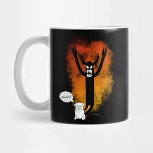 Angel Devil Pug Mug